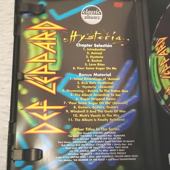 Classic Albums Def Leppard 'Hysteria' DVD - Picture 4 of 4